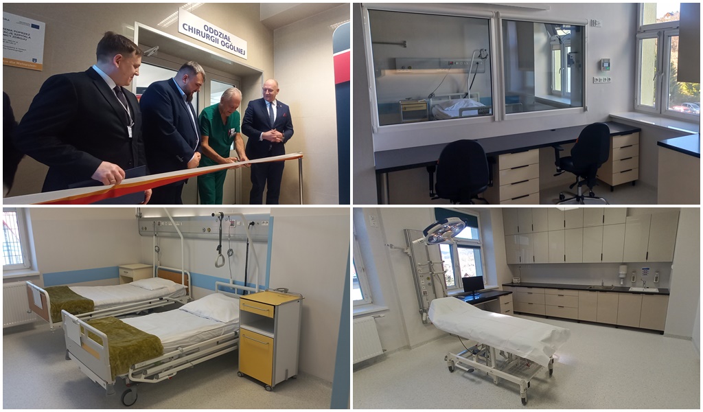 Oddział chirurgii ogólnej po remoncie. Pacjenci wrócili do odnowionych przestrzeni [ZDJĘCIA]