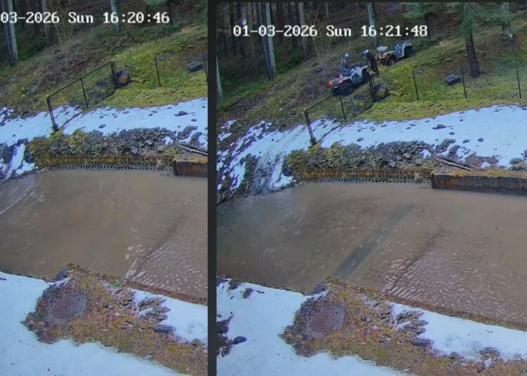 print screen nagranie udostępnione przez gminę Słopnice