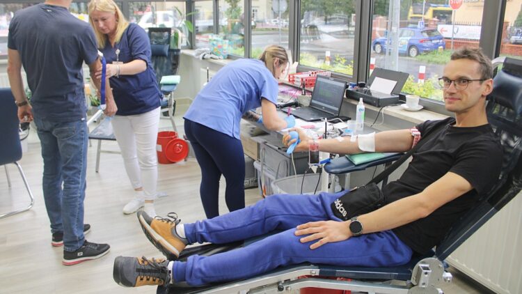 fot. archiwum RDN / 37. akcja krwiodawstwa w Starostwie Powiatowym w Tarnowie