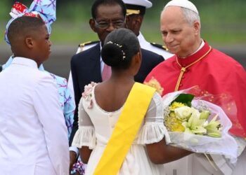 Papież przyleciał do Gwinei Równikowej z Angoli  (fot. Vatican Media)