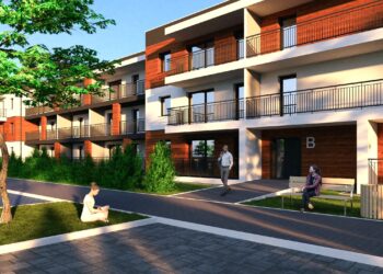 fot. KZN SIM Tarnów/ wizualizacja budynku