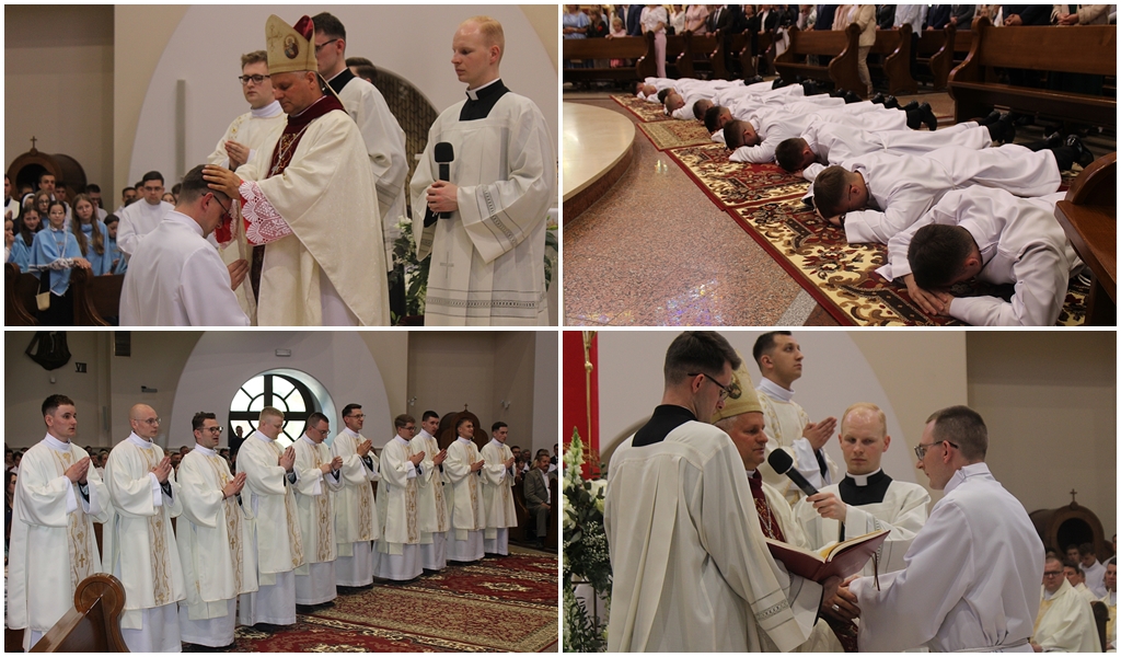 Diecezja Tarnowska ma nowych diakonów. Święcenia odbyły się w parafii Słopnice [ZDJĘCIA]