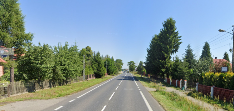 fot: google street view/na zdjęciu aktualnie istniejąca droga nr 985