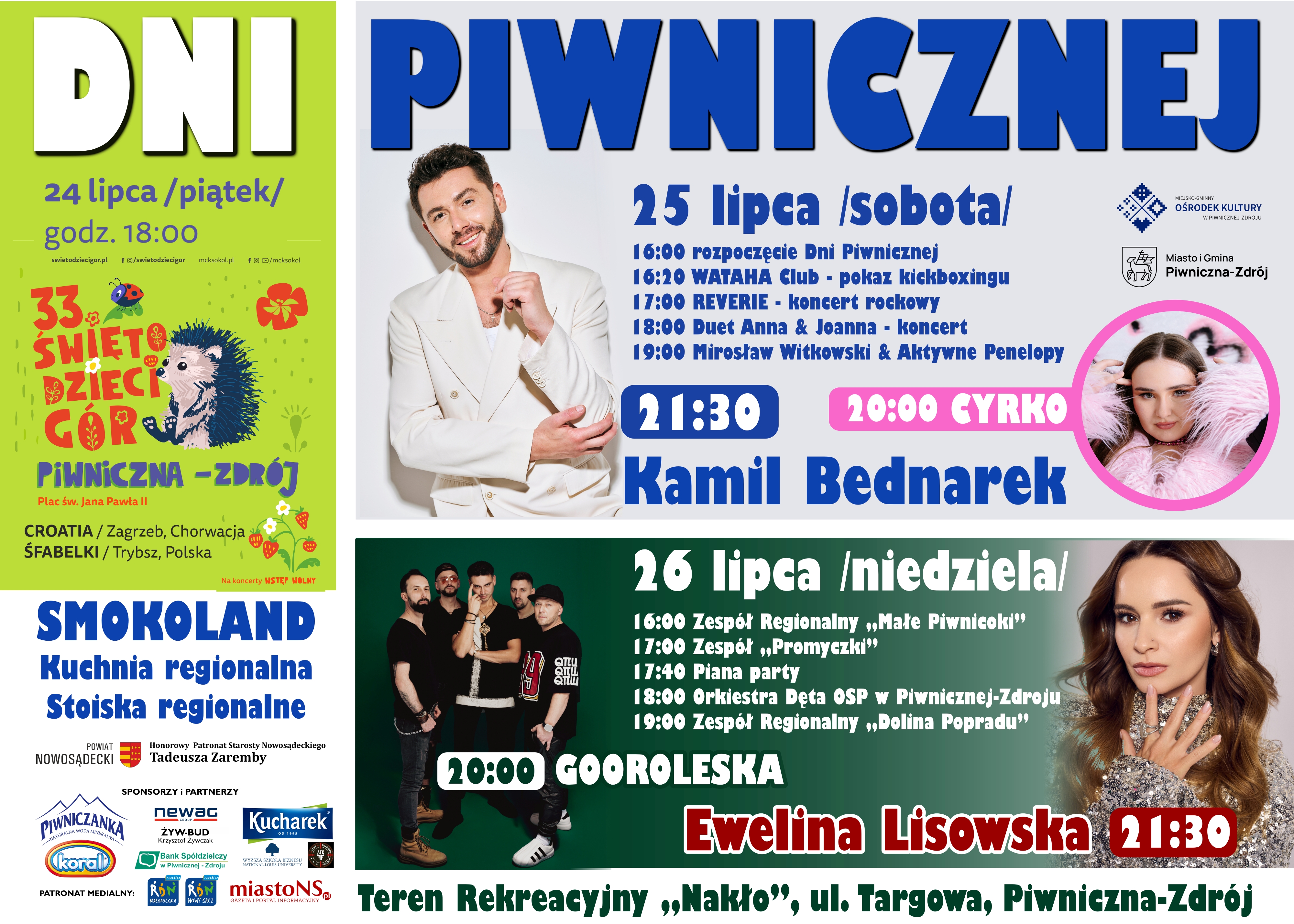 Dni Piwnicznej z Kamilem Bednarkiem i Eweliną Lisowską