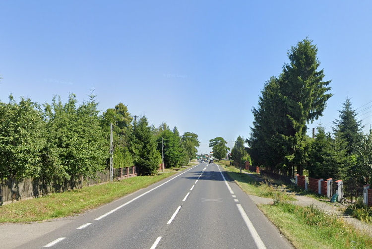 fot: google street view/na zdjęciu aktualnie istniejąca droga nr 985