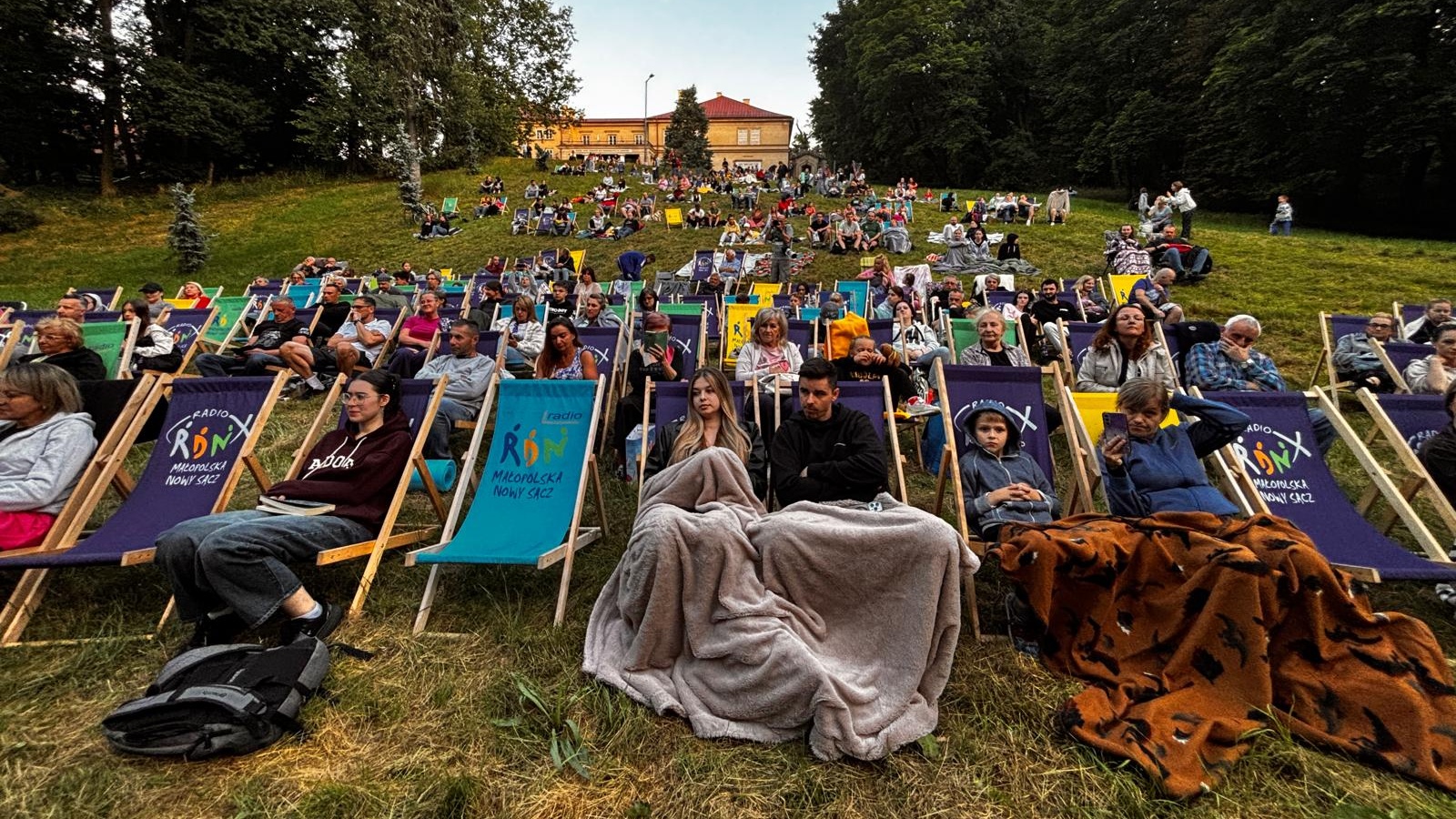 Plenerowe kino powróciło do Parku Sanguszków
