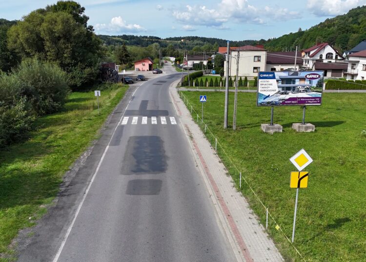 fot. Powiatowy Zarząd Dróg w Nowym Sączu