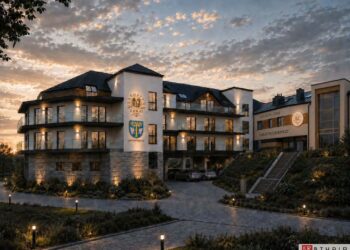 Fot. Wizualizacja sanatorium, które powstanie w Uzdrowisku Latoszyn-Zdrój