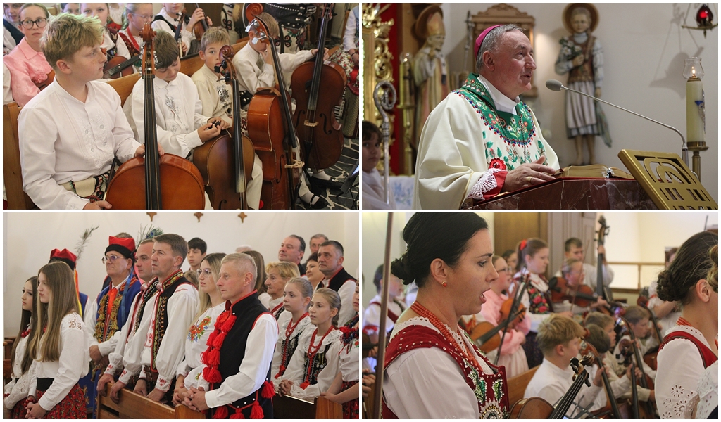 Śpiewem i graniem chwalą Boga, ale też swoją kulturę i tożsamość. „Głos Beskidu” świętował 5-lecie [ZDJĘCIA]