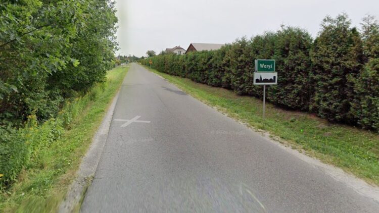 Waryś w gm. Borzęcin (Google Street View)