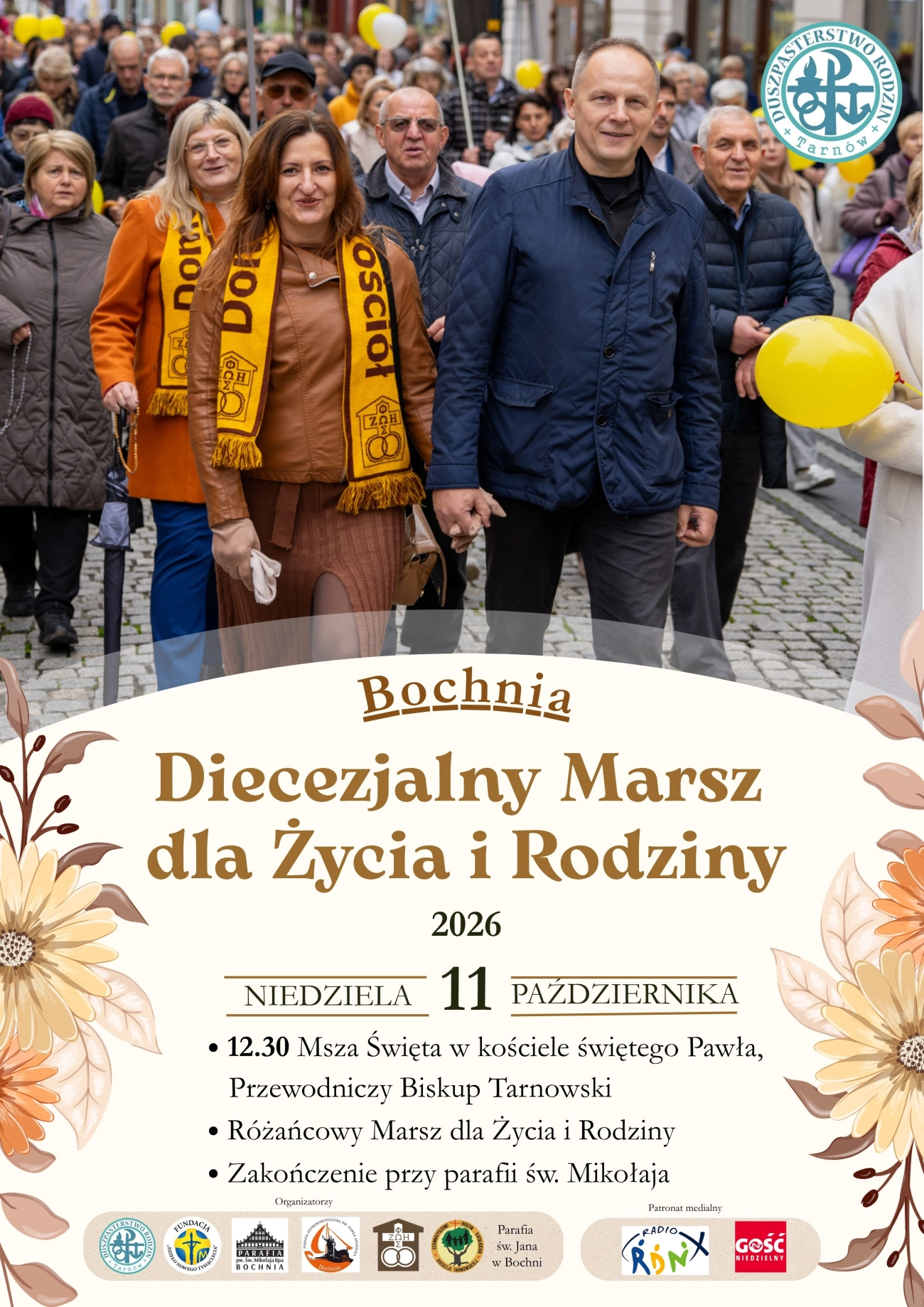 Diecezjalny Marsz dla Życia i Rodziny tym razem w Bochni