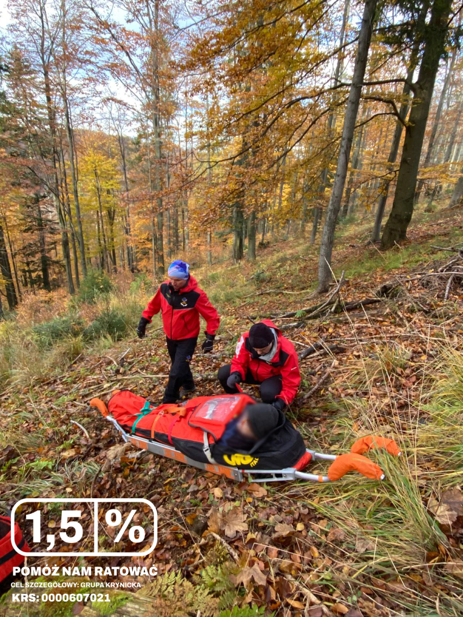 fot. Grupa Krynicka GOPR fot. Grupa Krynicka GOPR