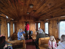 Pociąg retro w Tarnowie