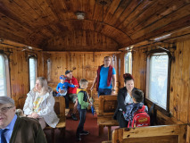 Pociąg retro w Tarnowie