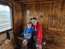 Pociąg retro w Tarnowie