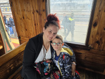 Pociąg retro w Tarnowie