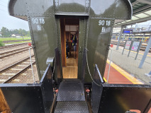 Pociąg retro w Tarnowie