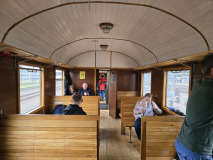 Pociąg retro w Tarnowie