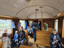 Pociąg retro w Tarnowie