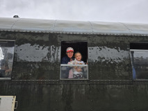 Pociąg retro w Tarnowie