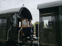 Pociąg retro w Tarnowie