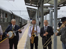 Pociąg retro w Tarnowie