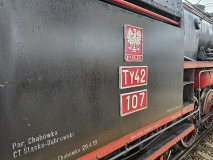 Pociąg retro w Tarnowie