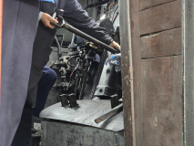 Pociąg retro w Tarnowie