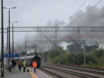 Pociąg retro w Tarnowie