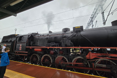 Pociąg retro w Tarnowie