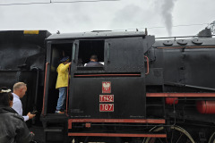 Pociąg retro w Tarnowie