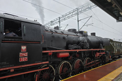 Pociąg retro w Tarnowie