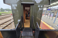 Pociąg retro w Tarnowie