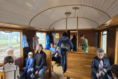 Pociąg retro w Tarnowie