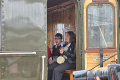 Pociąg retro w Tarnowie