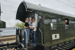 Pociąg retro w Tarnowie