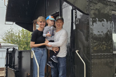 Pociąg retro w Tarnowie