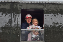 Pociąg retro w Tarnowie