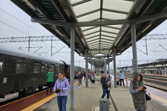 Pociąg retro w Tarnowie