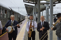 Pociąg retro w Tarnowie