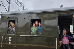 Pociąg retro w Tarnowie