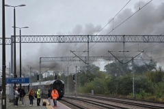 Pociąg retro w Tarnowie