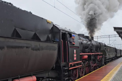 Pociąg retro w Tarnowie